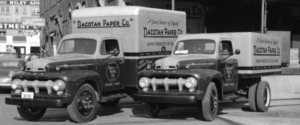 Early Box Trucks In The USA